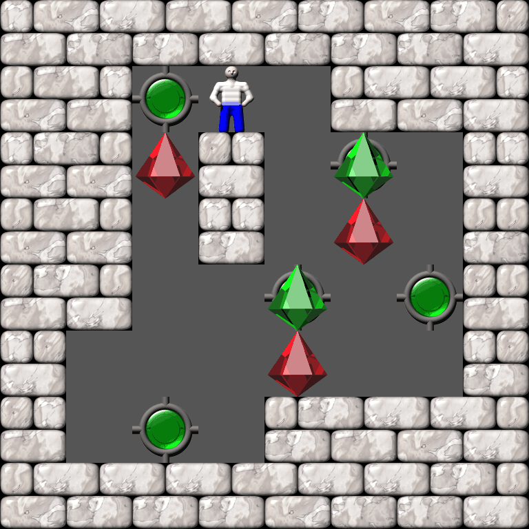 Sokoban 696 level 100