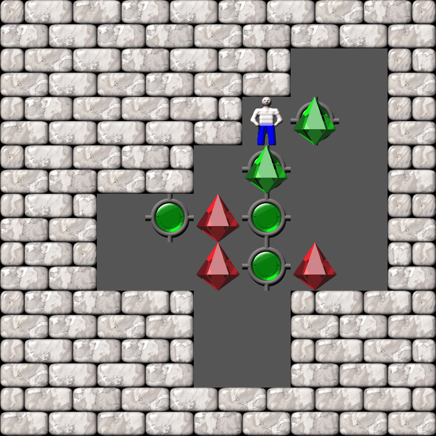 Sokoban 696 level 105