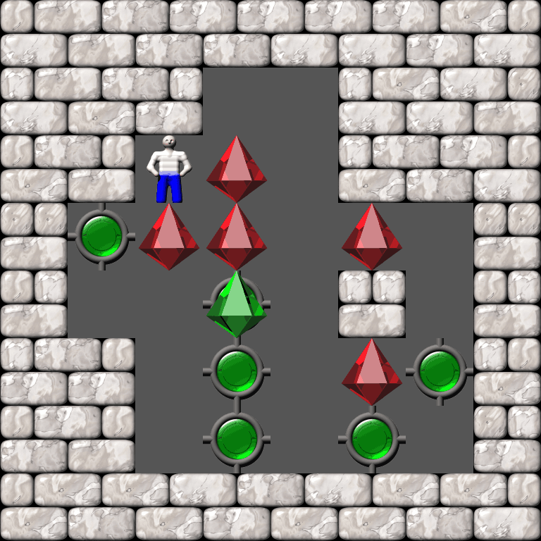 Sokoban 696 level 145