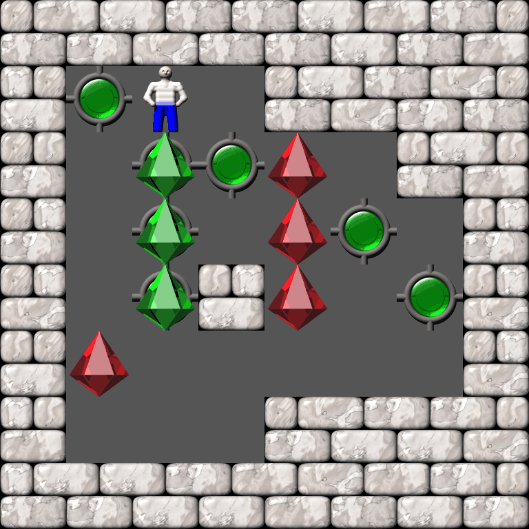 Sokoban 696 level 200