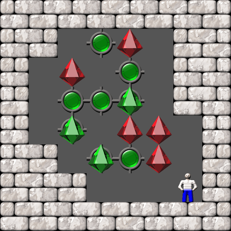 Sokoban 696 level 214