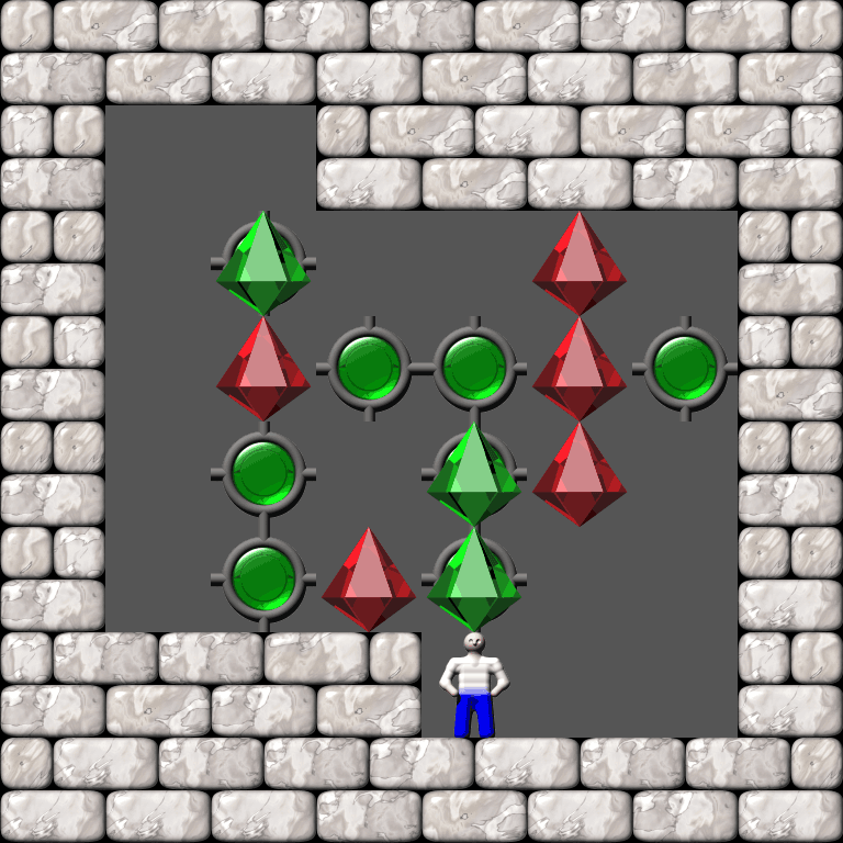 Sokoban 696 level 215