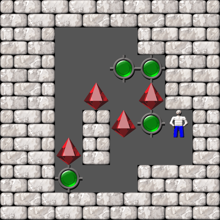 Sokoban 696 level 25