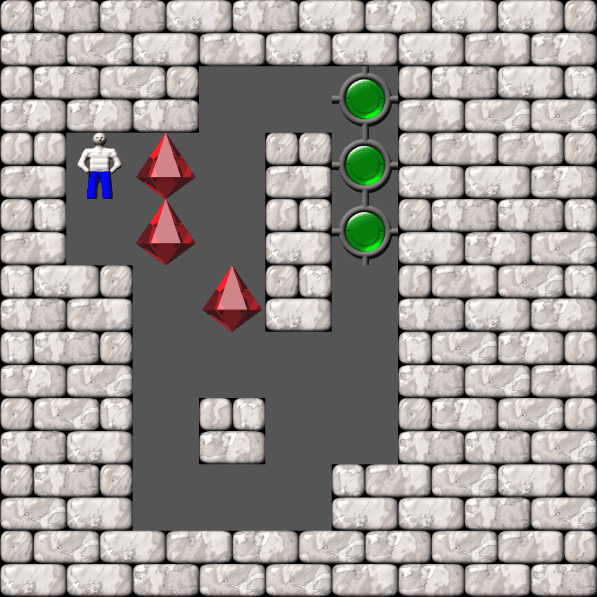 Sokoban 696 level 300