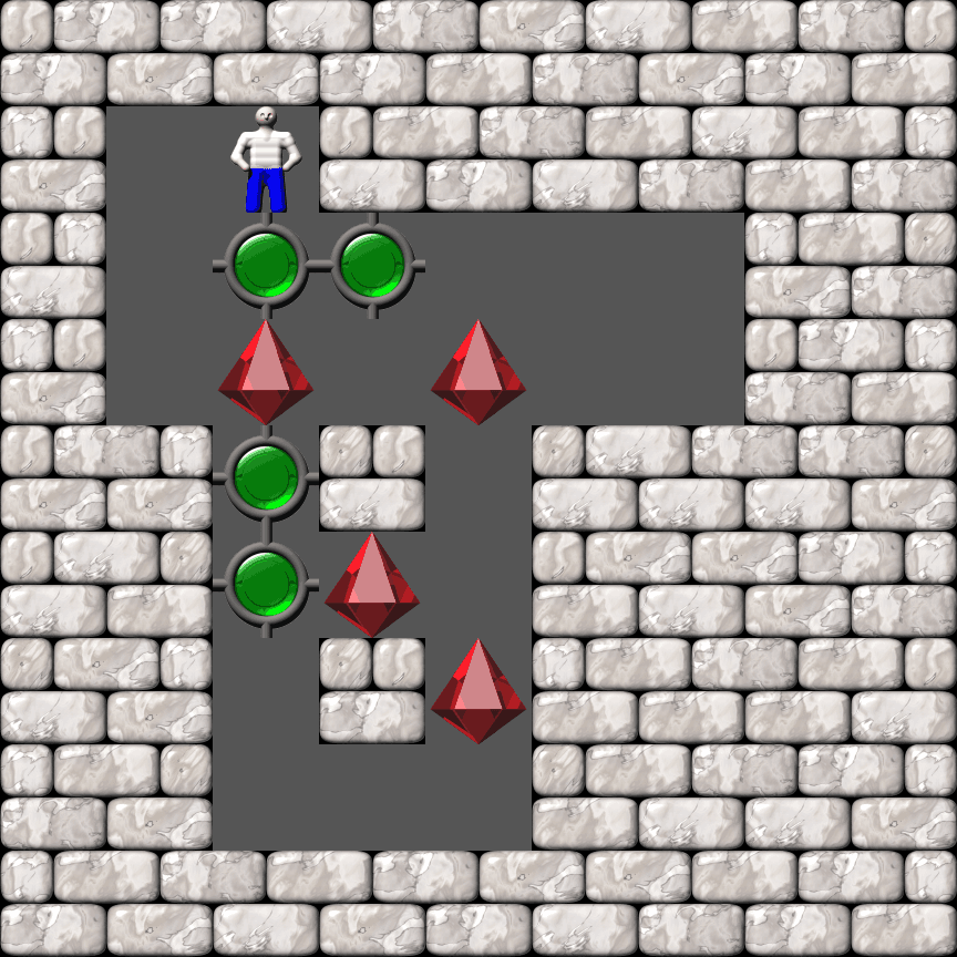 Sokoban 696 level 309