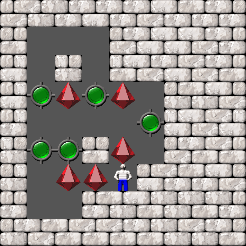 Sokoban 696 level 392