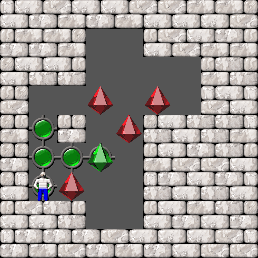 Sokoban 696 level 418