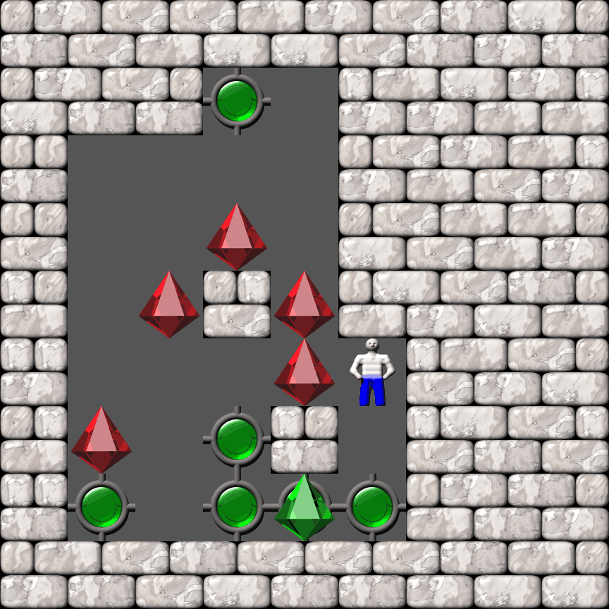 Sokoban 696 level 583