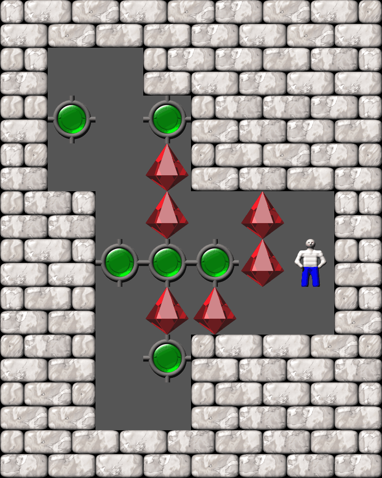 Sokoban 696 level 599