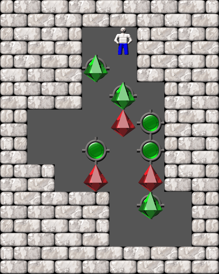 Sokoban 696 level 601