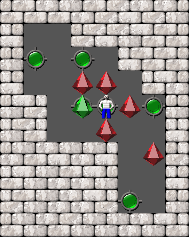 Sokoban 696 level 607