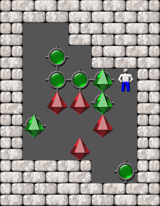 Sokoban 696 level 670