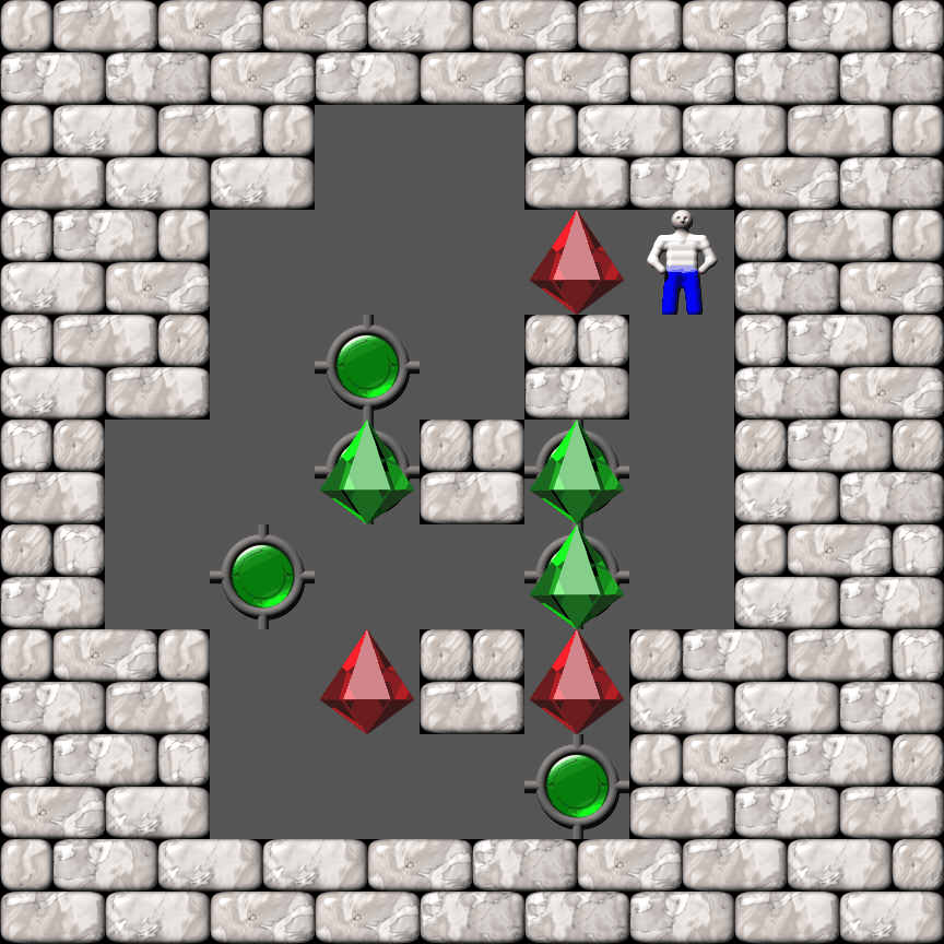 Sokoban 696 level 672