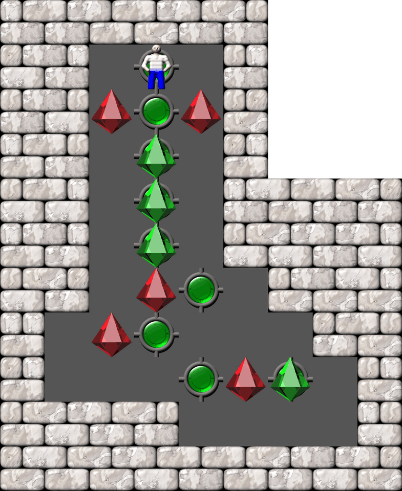 Sokoban 696 level 690