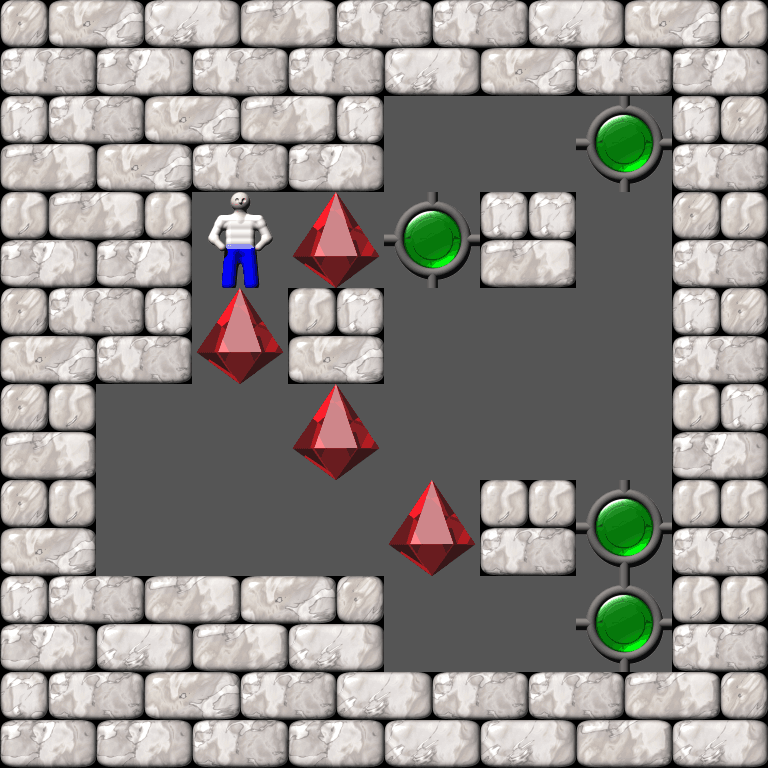 Sokoban 696 level 80