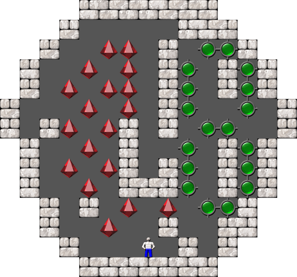 Sokoban AC-Smileys_3 level 101