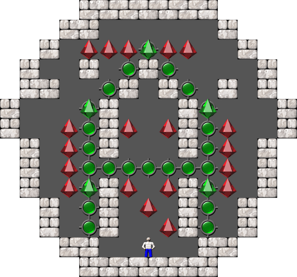 Sokoban AC-Smileys_3 level 105