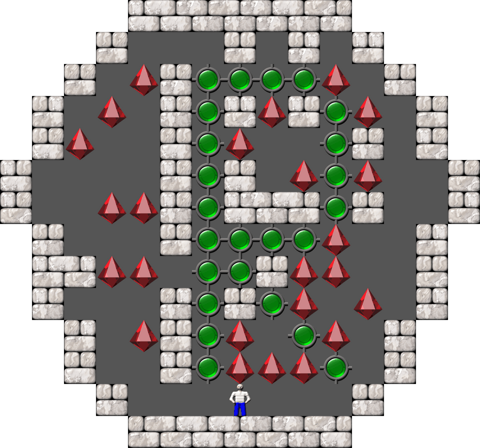 Sokoban AC-Smileys_3 level 169