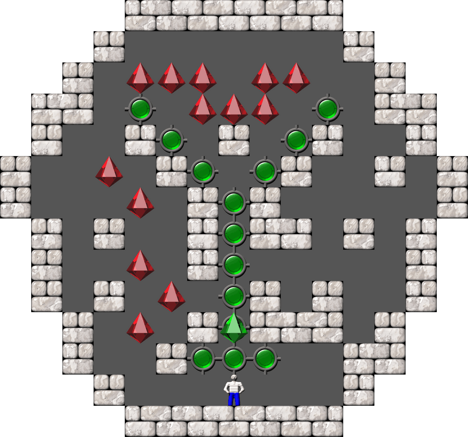 Sokoban AC-Smileys_3 level 196