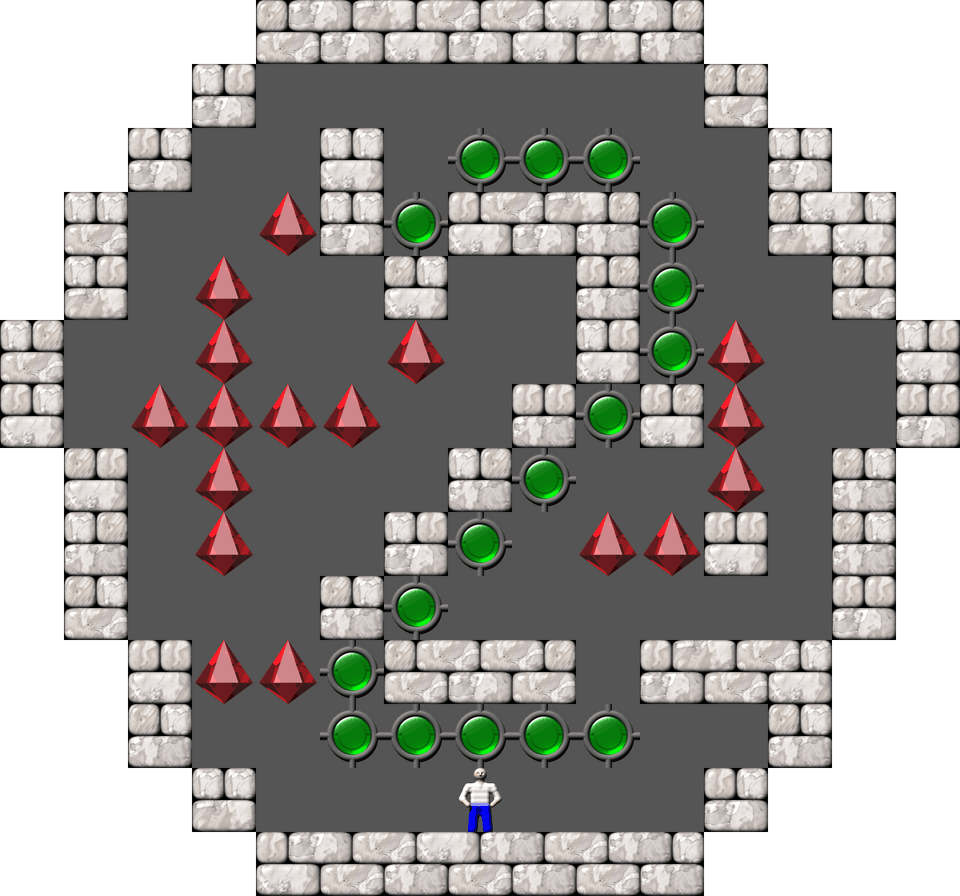 Sokoban AC-Smileys_3 level 87