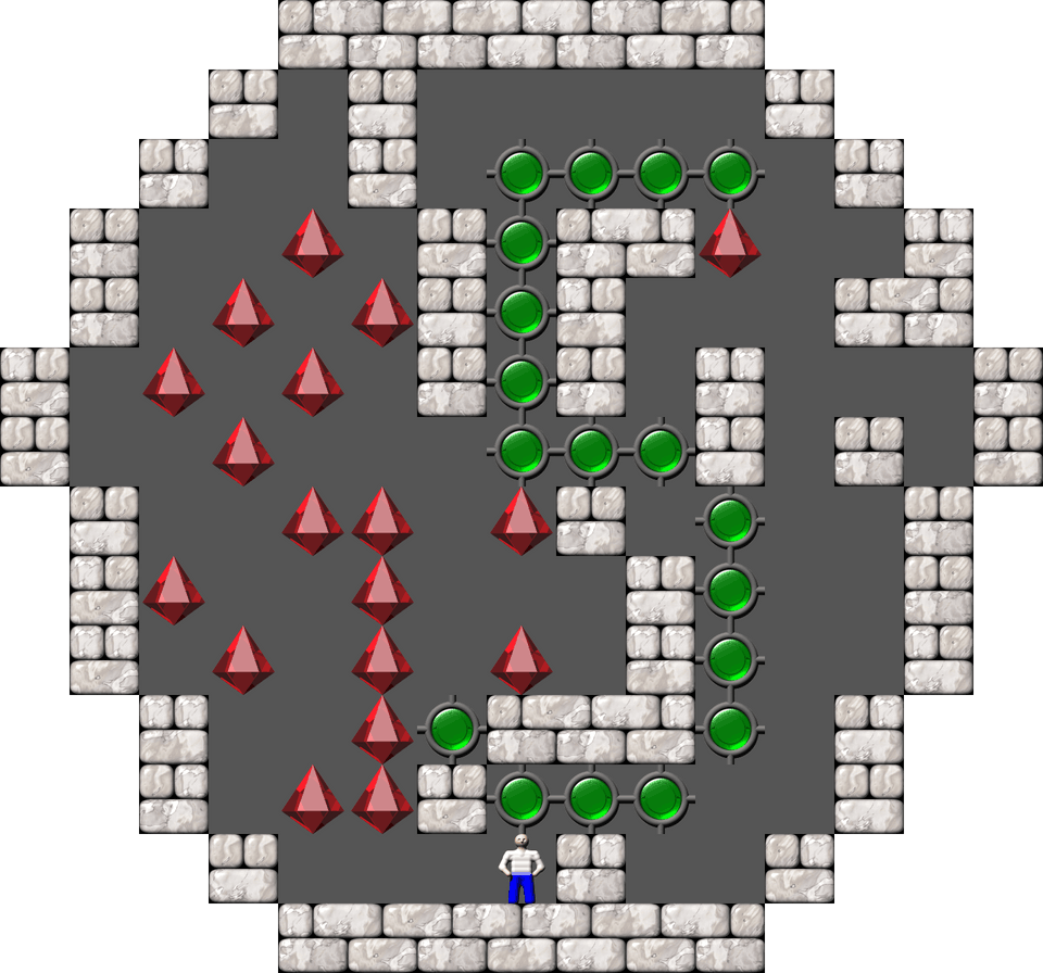 Sokoban AC-Smileys_3 level 92