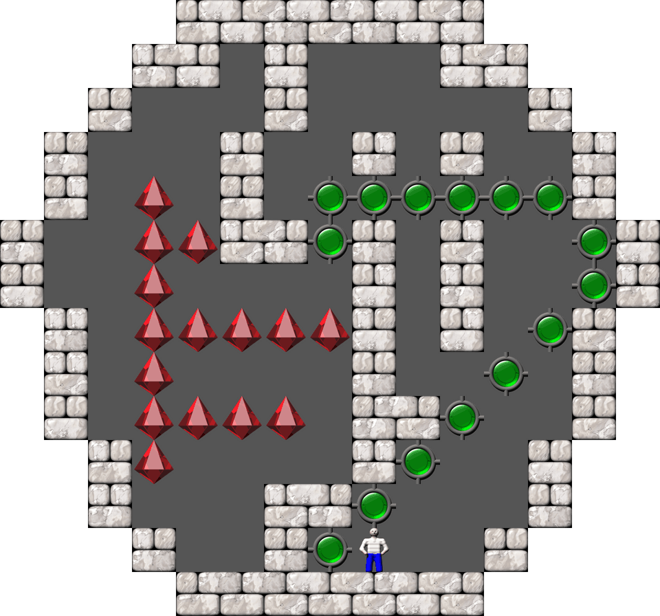 Sokoban AC-Smileys_3 level 97