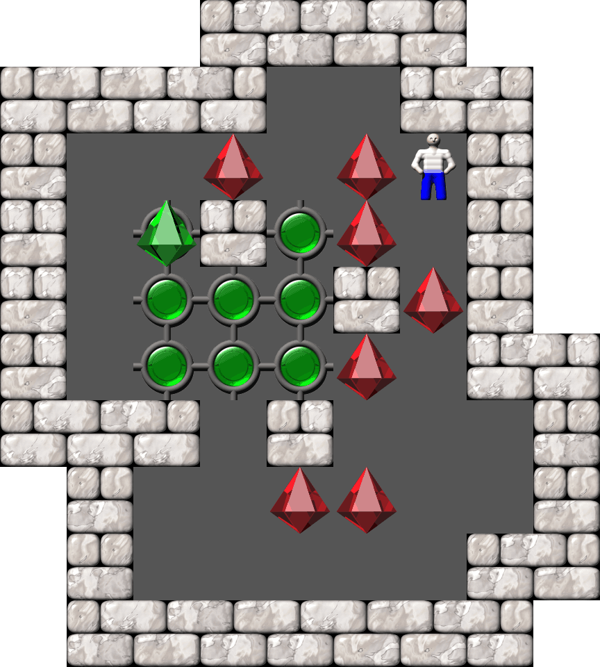 Sokoban Atlas06 level 81