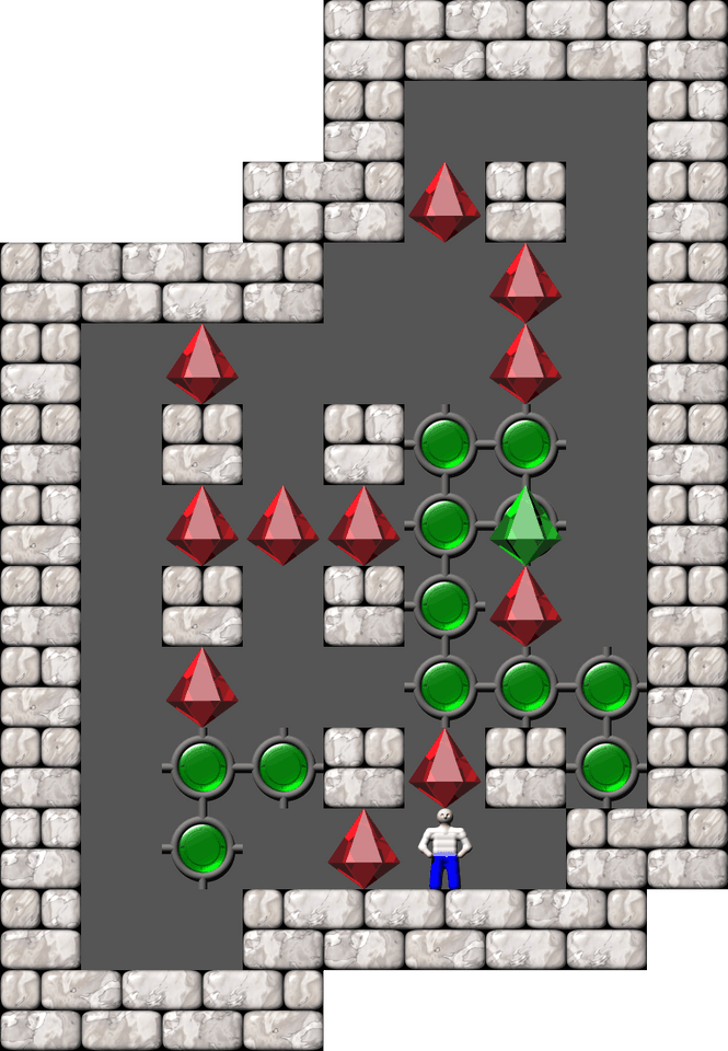 Sokoban Atlas07 level 91