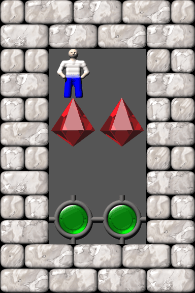 Sokoban Blocks level 1