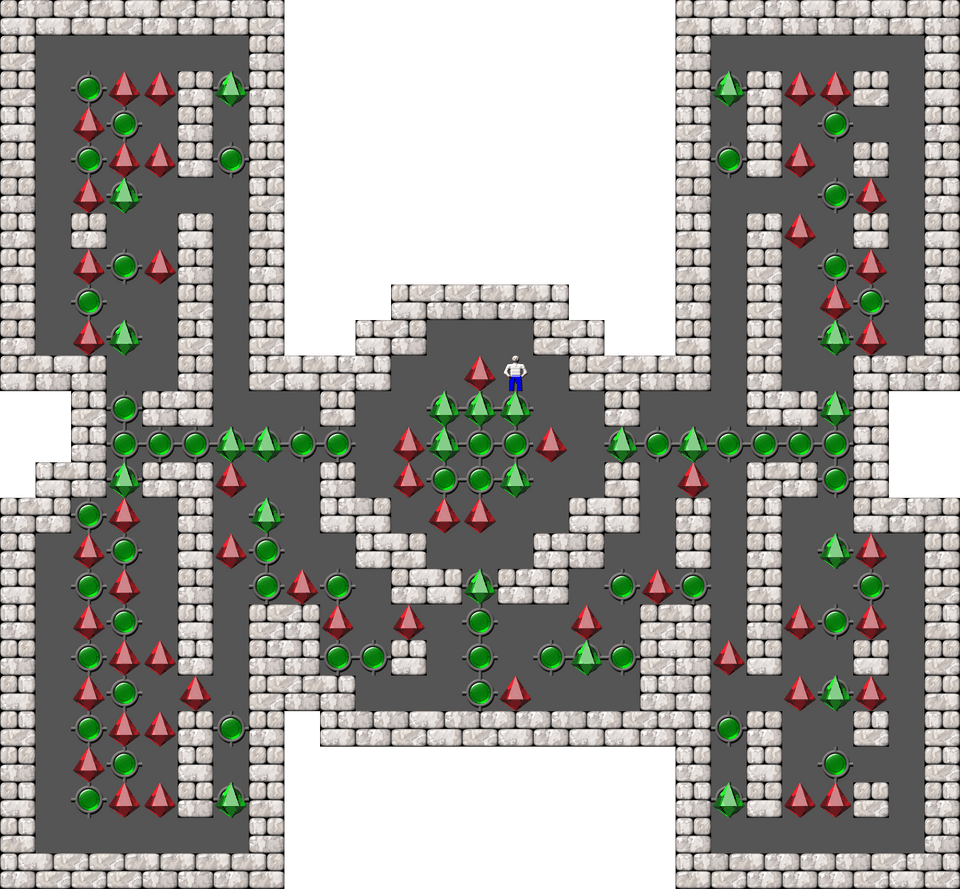 Sokoban Cadushi level 13