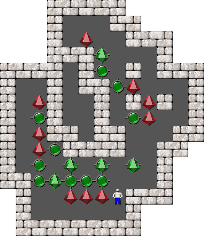 Sokoban Cappuccino level 4