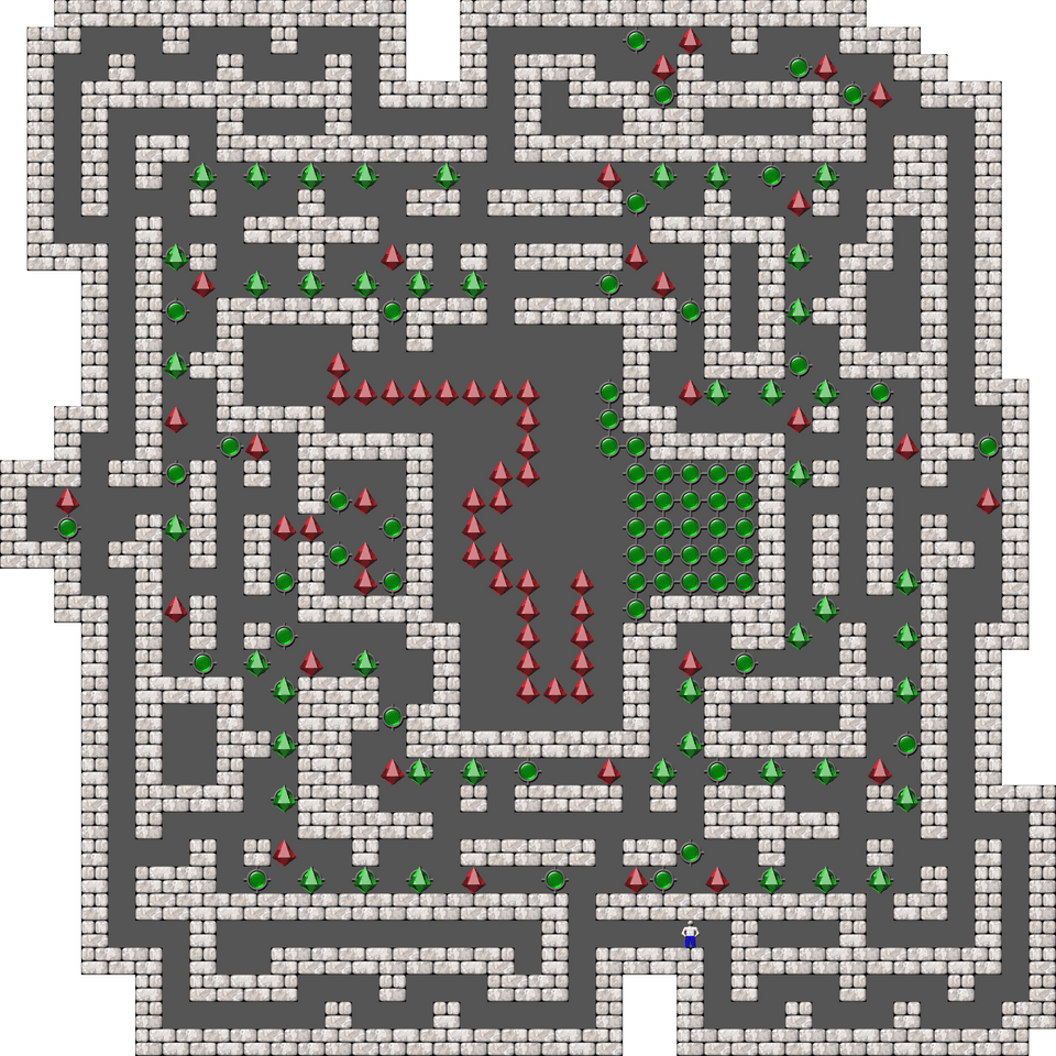 Sokoban Cappuccino level 74