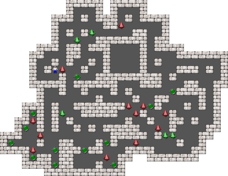 Sokoban Cappuccino level 8