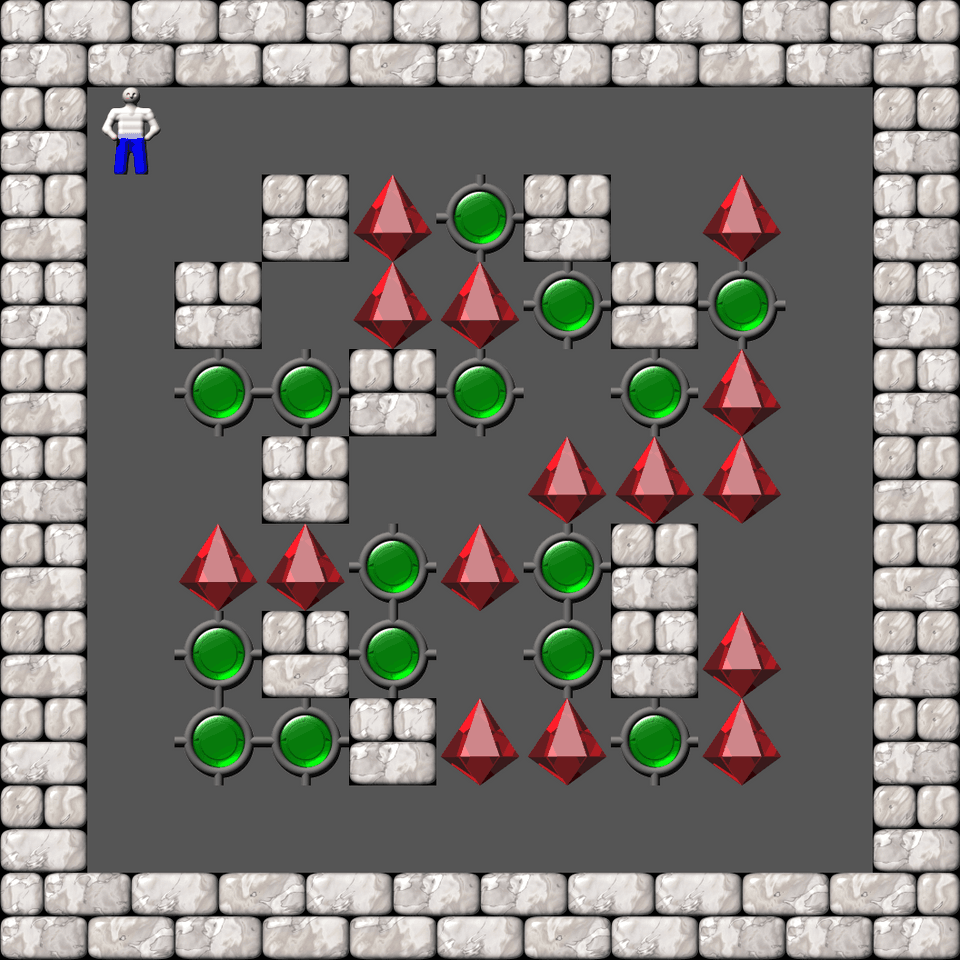 Sokoban Cer level 18