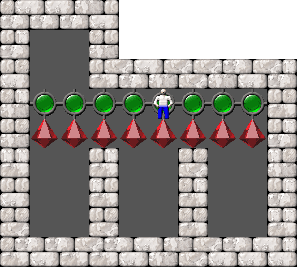 Play KSokoban level 25 of Chrysalis Collection 3 set — Free — Without ...