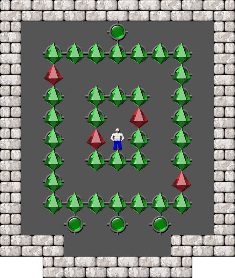 Sokoban Chuchubi01 level 18