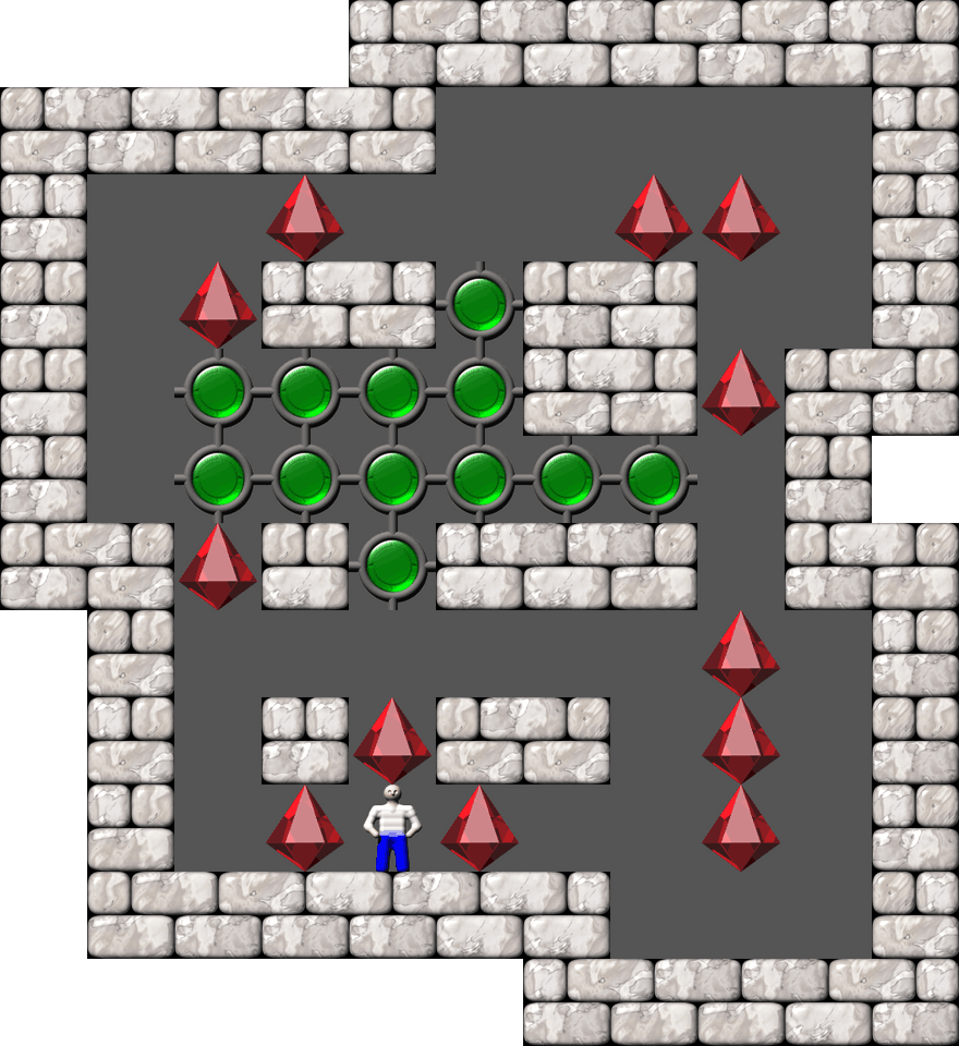 Sokoban Chuchubi01 level 46