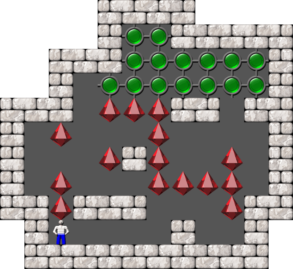 Sokoban Chuchubi01 level 56