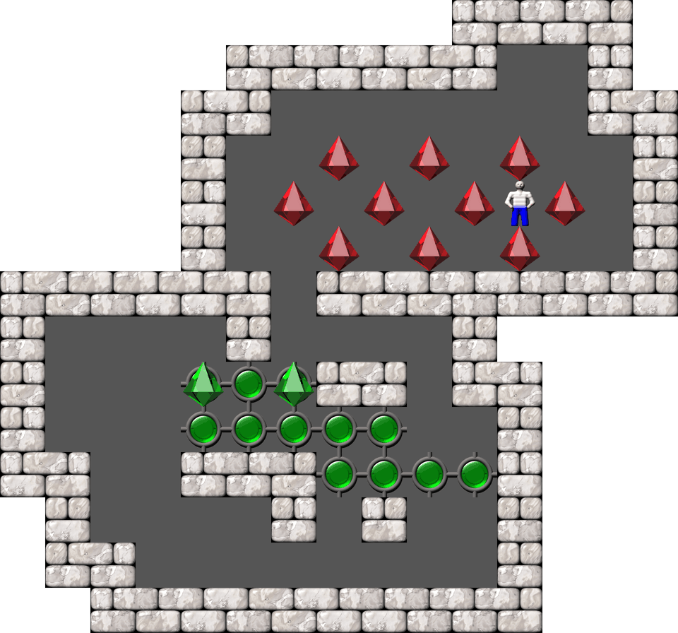 Sokoban Chuchubi01 level 61