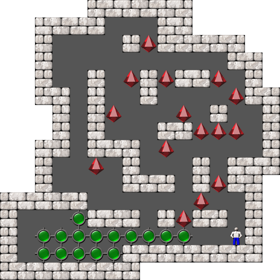 Sokoban Chuchubi06 level 37