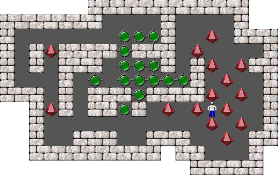 Sokoban Chuchubi06 level 43