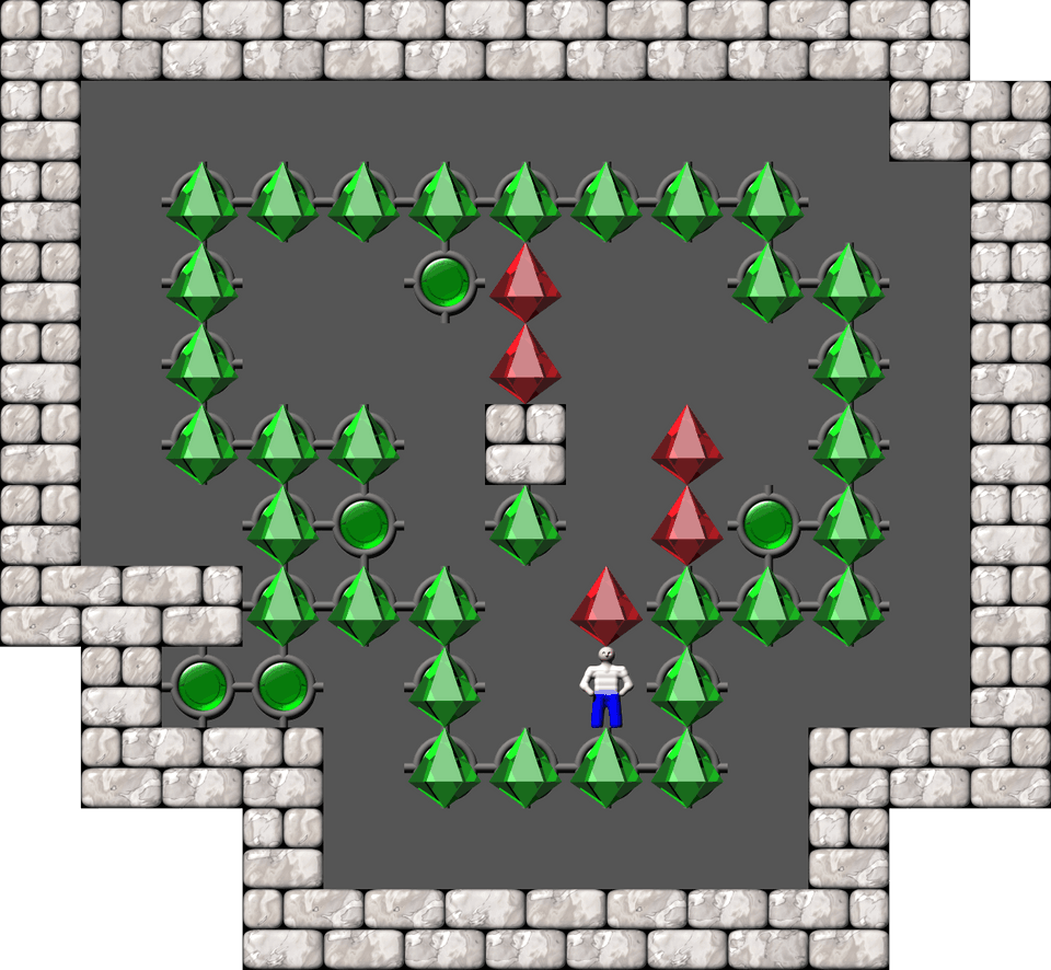 Sokoban Chuchubi07 level 10