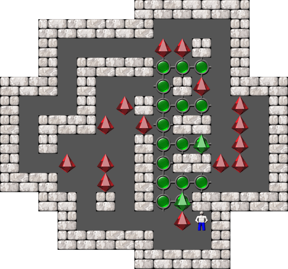 Sokoban Chuchubi07 level 48