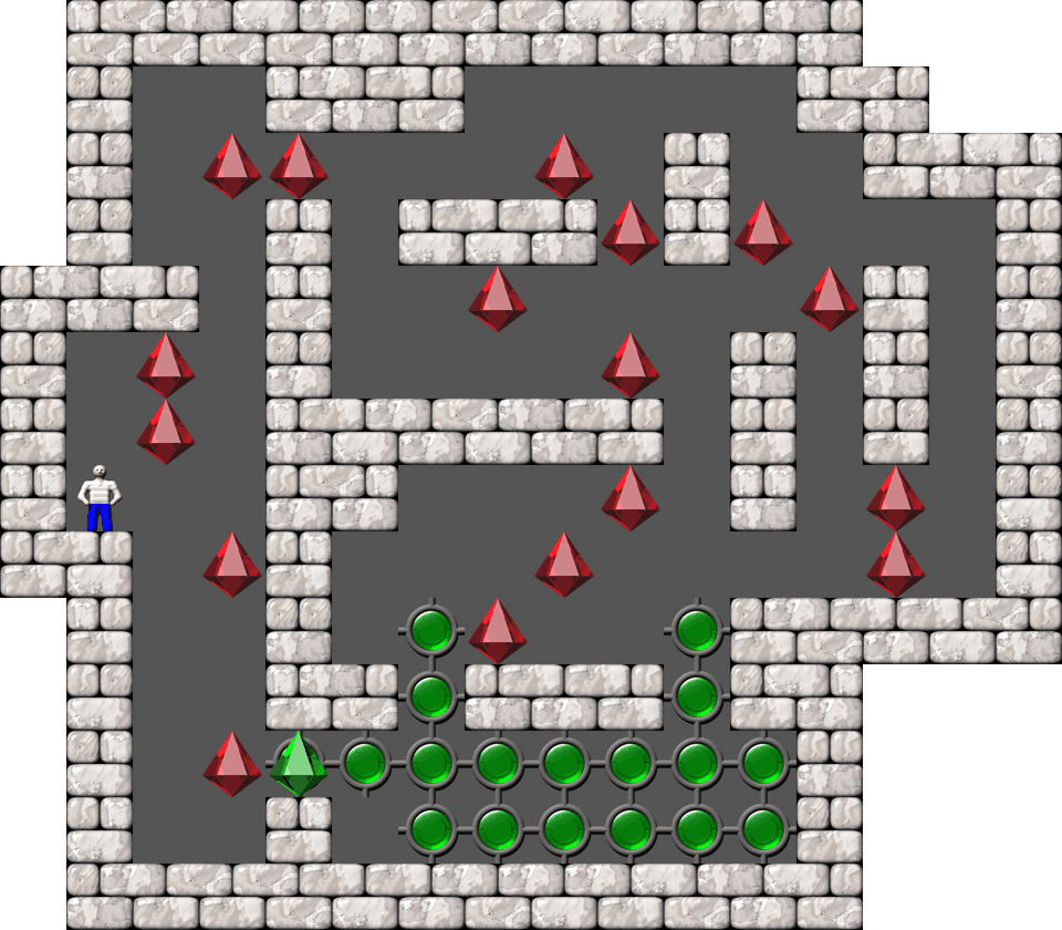 Sokoban Chuchubi08 level 9