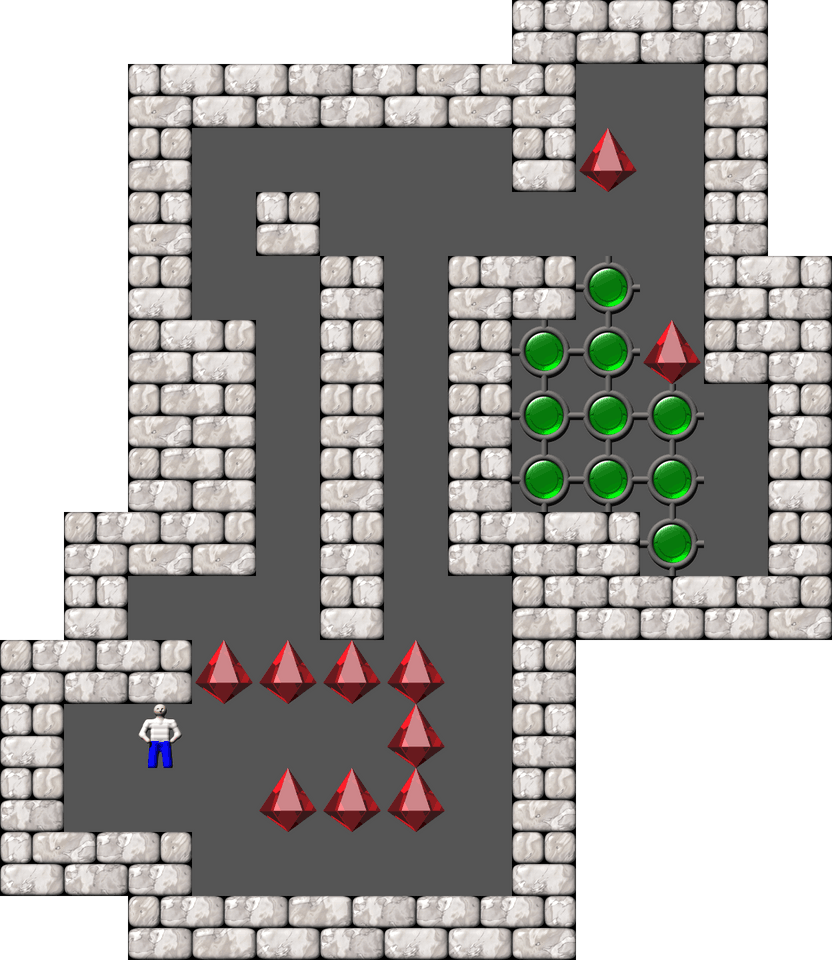 Sokoban Chuchubi09 level 18