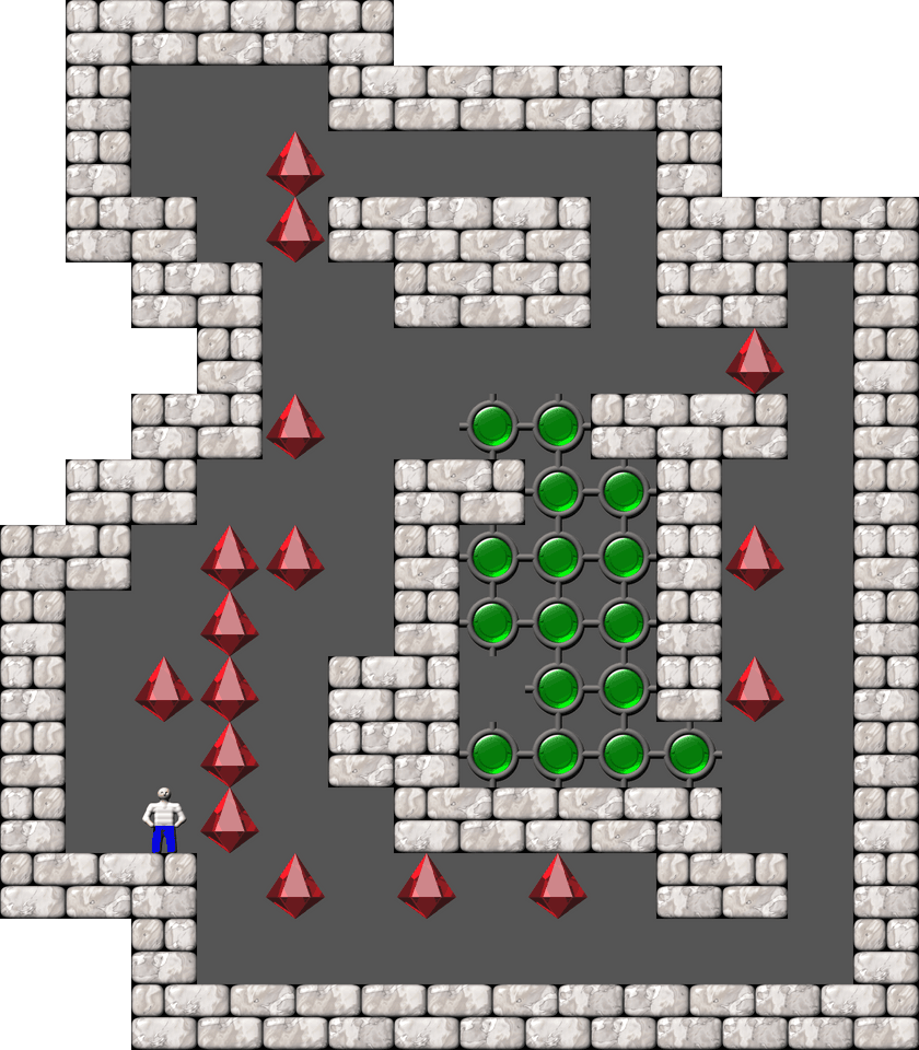 Sokoban Chuchubi09 level 40