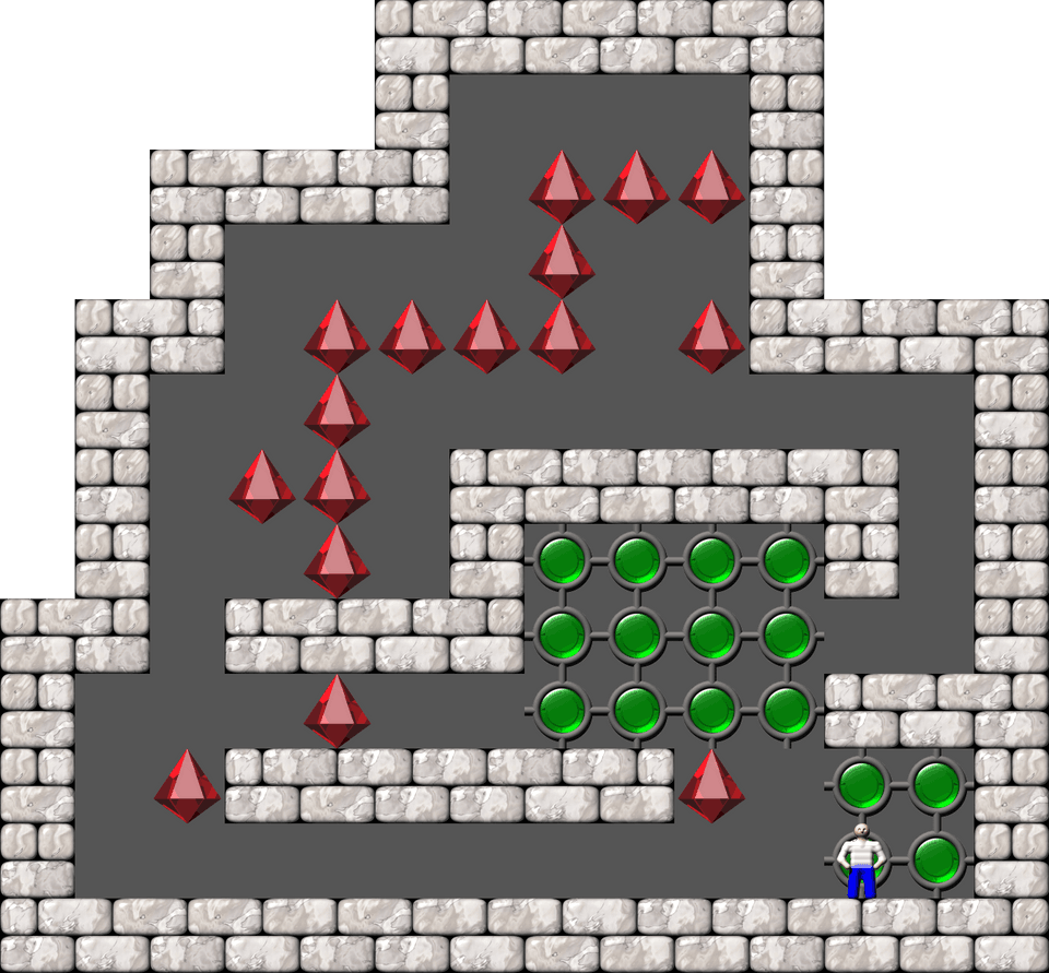 Sokoban Chuchubi09 level 48