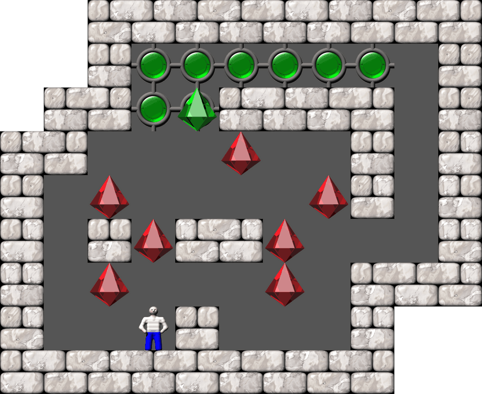 Sokoban Cocktail level 8