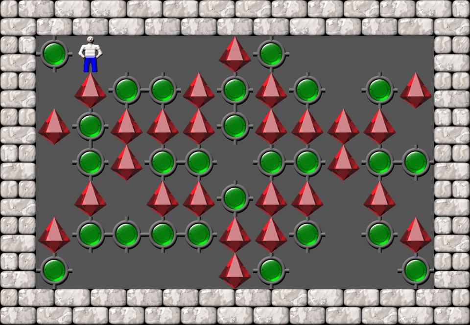 Sokoban Drina level 3