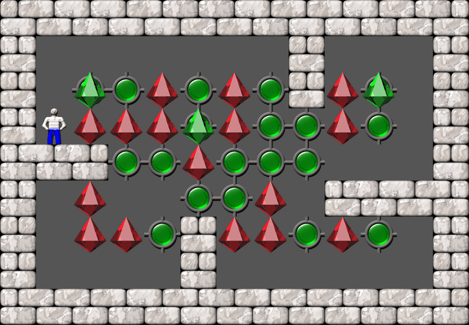 Sokoban Fontana level 25